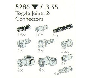 LEGO Toggle Joints and Connectors Set 5286