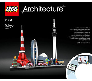 LEGO Tokyo 21051 Ohjeet