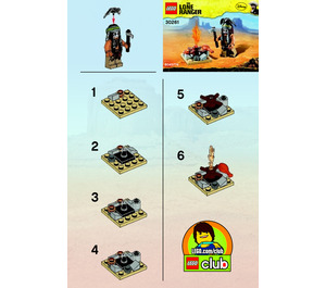 LEGO Tonto's Campfire Set 30261 Instructions