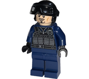 LEGO Tony Stark met Schild Agent Kleding Minifiguur