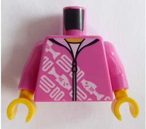 LEGO Torso Hoodie with Fish Pattern (973 / 76382)