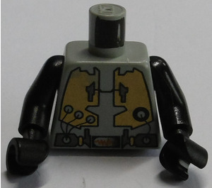 LEGO Torso with Gold Plates, Wires and Belt Decoration (973)