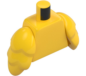 LEGO Torso with Yellow Bird Wings (973 / 11938)