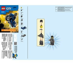 LEGO Touring Stunt Bike 60331 Instructies