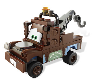 LEGO Tow Mater ohne Aufkleber - Seite Engines