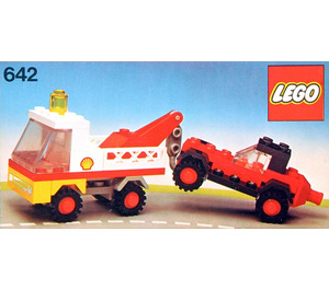 LEGO Tow Truck and Car Set 642-1