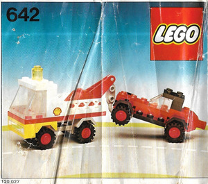 LEGO Tow Truck and Car Set 642-1 Instructions