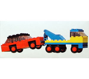 LEGO Tow Truck en Auto 651-1