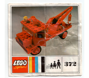 LEGO Tow Truck Set 372-2 Instructions
