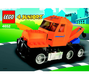 LEGO Tow Truck Set 4652 Instructions