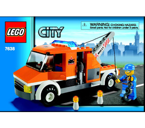 LEGO Tow Truck Set 7638 Instructions