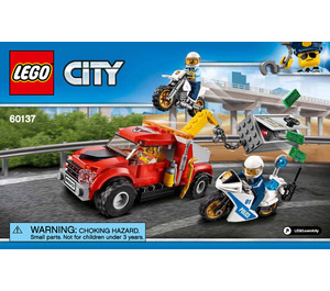 LEGO Tow Truck Trouble 60137 Instructies