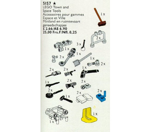 LEGO Town et Espacer Tools 5157