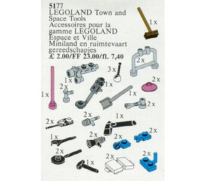 LEGO Town et Espacer Tools 5177