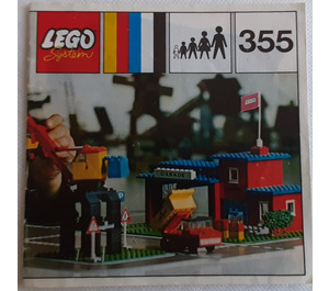 LEGO Town Centre Set mit Roadways 355-1 Instructions