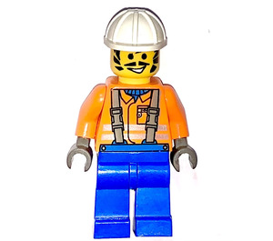 LEGO Town Bauarbeiter Minifigur