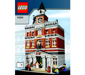 LEGO Town Hall 10224 Instructions