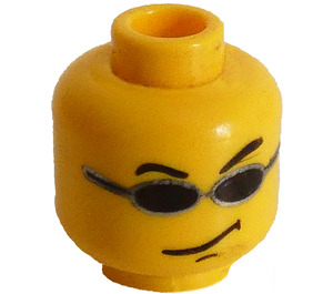 LEGO  Town Head (Safety Stud) (3626)