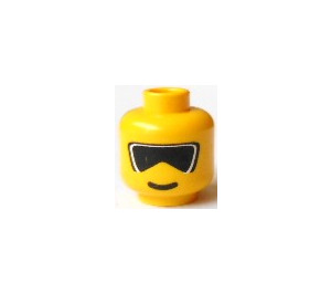 LEGO Town Head (Safety Stud) (3626)