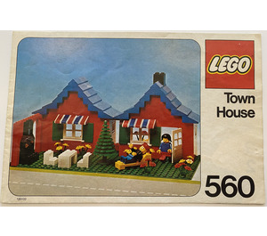 LEGO Town House Set 560-1 Instructions