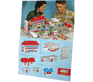 LEGO Town Plan - Continental European Set 810-2 Instructions
