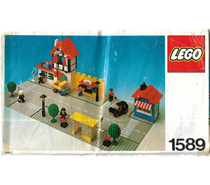 LEGO Town Vierkant 1589-1 Instructions