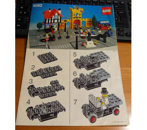 LEGO Town Carré 1592-1 Instructions