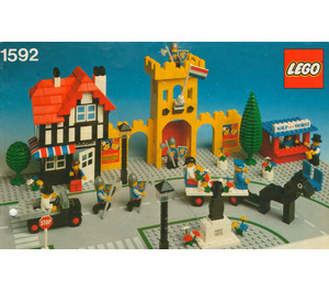 LEGO Town Platz (Niederländische Version) 1592-2