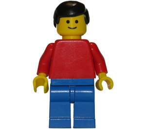 LEGO Town med Röd Kropp Minifigur