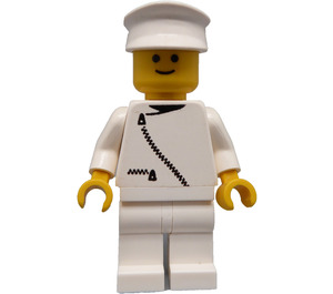 LEGO Town con Bianco Zipper Minifigure