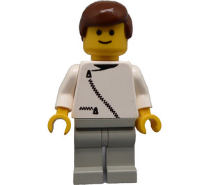 LEGO Town with White Zipper Minifigure