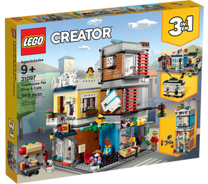 LEGO Townhouse Pet Shop & Café 31097 Packaging