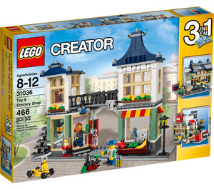 LEGO Toy & Grocery Shop Set 31036 Packaging