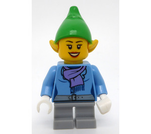 LEGO Toy Workshop Female Elf minifiguur