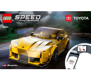 LEGO Toyota GR Supra Set 76901 Instructions