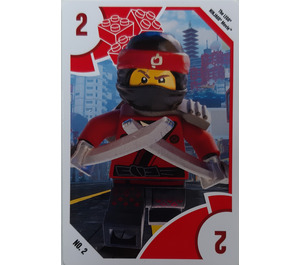 LEGO Toys R Us trading card - 02 - The Ninjago Movie - Kai