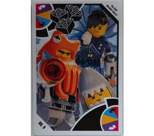 LEGO Toys R Us trading card - 09 - The Ninjago Movie - Shark Army