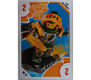 LEGO Toys R Us trading card - 12 - Nexo Knights - Aaron