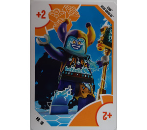 LEGO Toys R Us trading card - 18 - Nexo Knights - Jestro