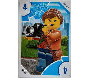 LEGO Toys R Us trading card - 24 - City - Jungle Explorer