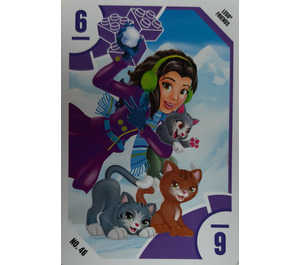 LEGO Toys R Us trading card - 46 - Friends - Cats