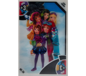 LEGO Toys R Us trading card - 50 - Friends - Team Friends (lenticular print)