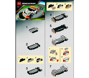 LEGO Track Marshall Set 8121 Instructions