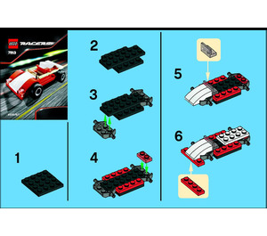 LEGO Track Racer 7613 Instrucciones