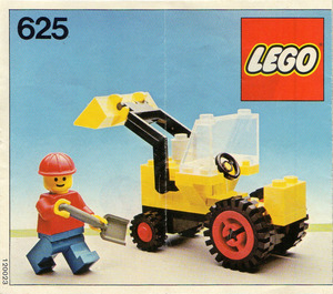 LEGO Tractor Digger 625 Anweisungen