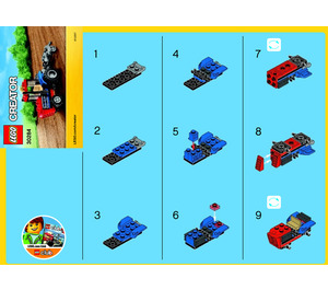 LEGO Tractor 30284 Instructies