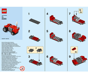 LEGO Tractor 40280 Instrukce