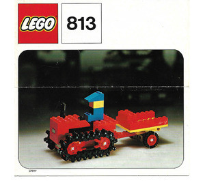 LEGO Tractor 813-2 Byggeinstruksjoner