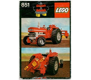 LEGO Tractor Set 851 Instructions