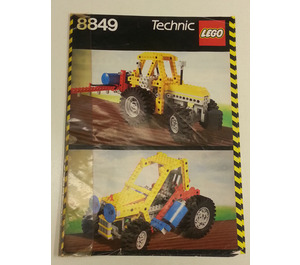 LEGO Tractor Set 8849 Instructions